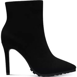 Women’s Black Bootie, 3 1/2” Heel w/ Rubber Sole, NEW IN BOX - Size 9